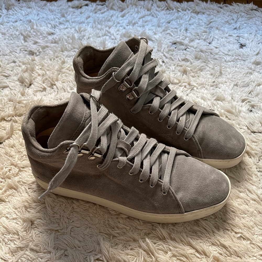 Rag & Bone Suede High Top Sneakers